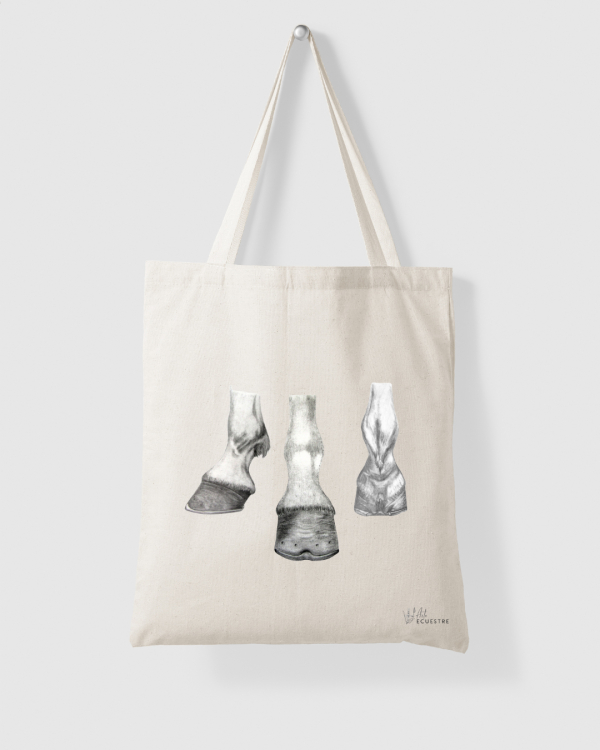 Tote Bag Casco Caballo