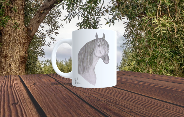 Taza Caballo Español