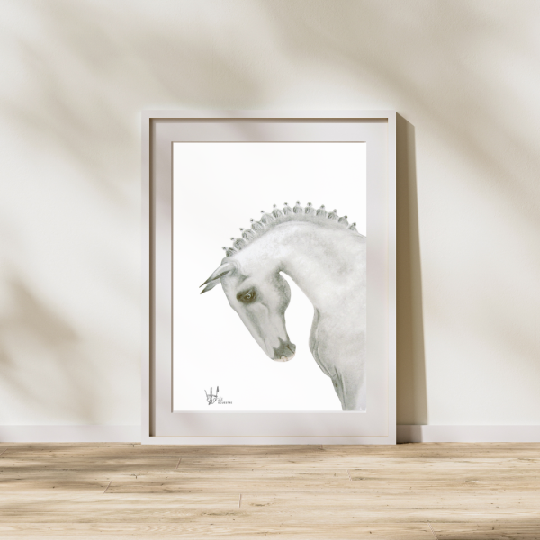 Lámina Caballo Tordo