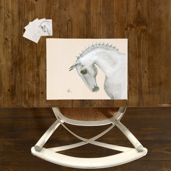 Mantel Individual Caballo Tordo