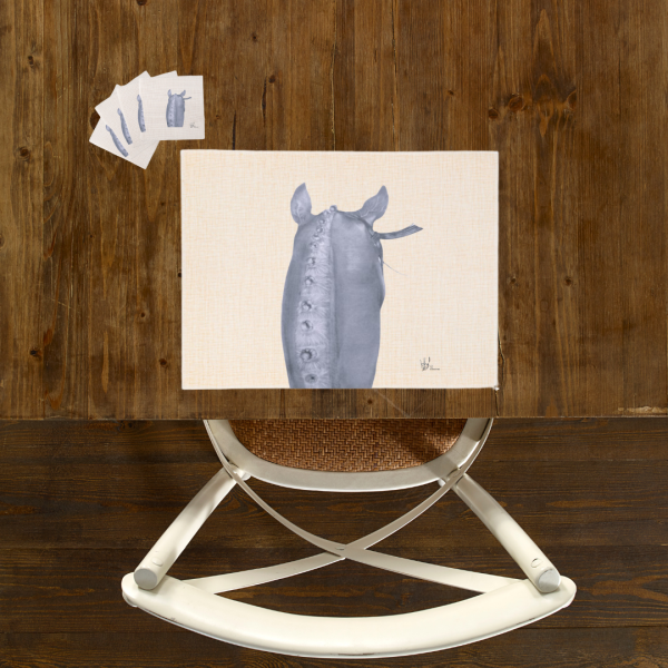 Mantel Individual Caballo Castañetas